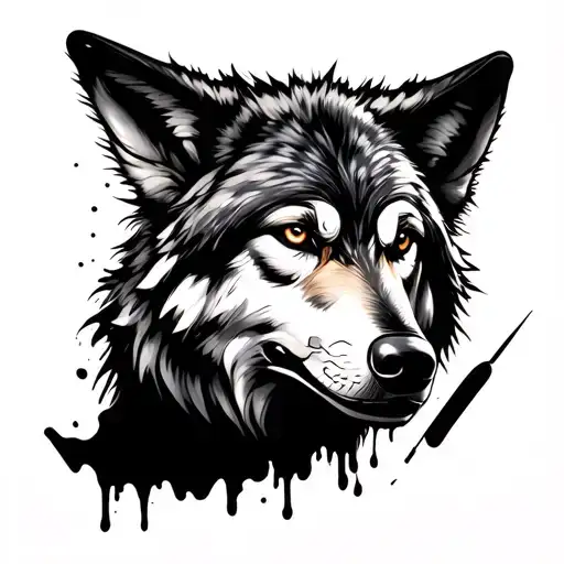 Trash Polka Wolf Arm