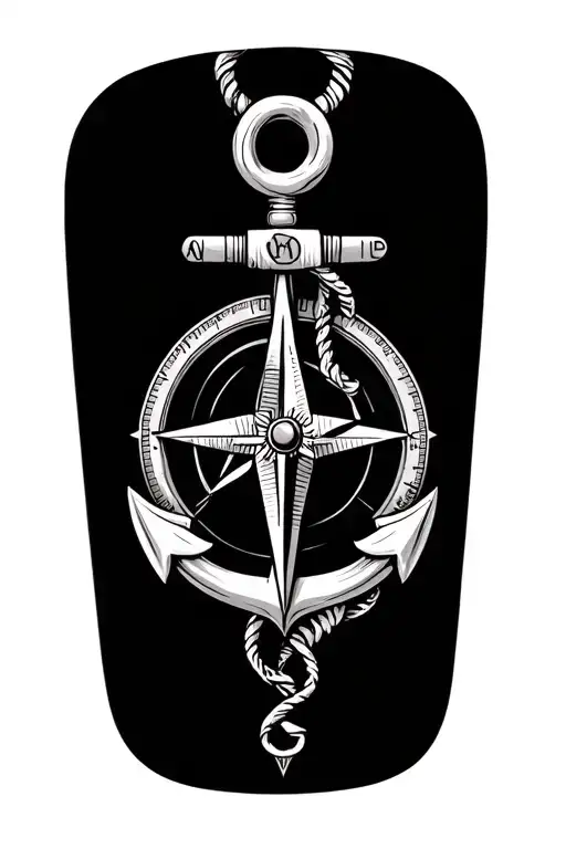 Compass And Anchor