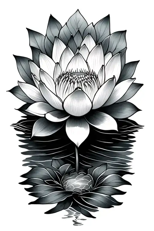 Addiction Recovery Lotus Flower