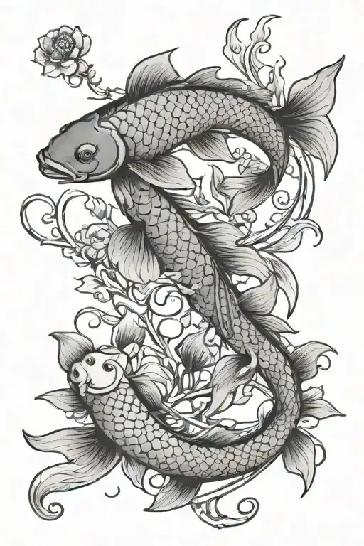 Koi Fish Family Tree