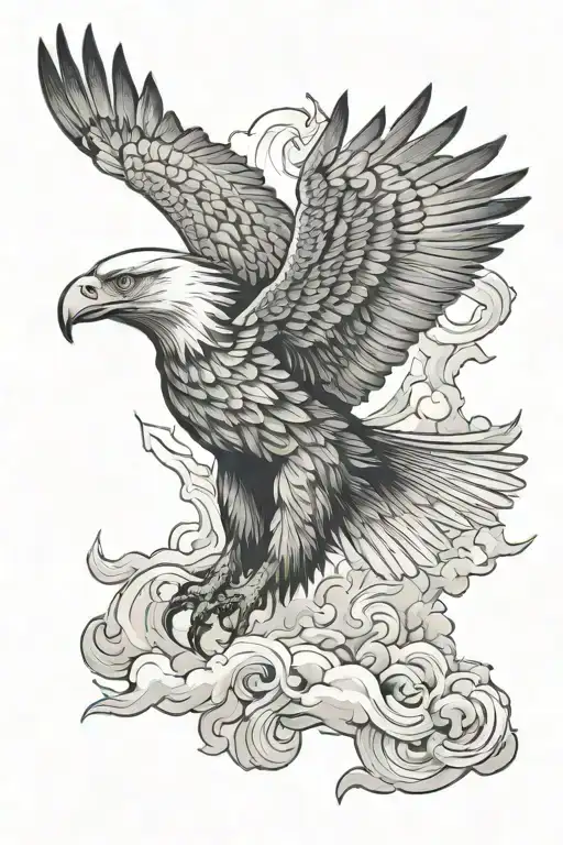 Eagle Flying