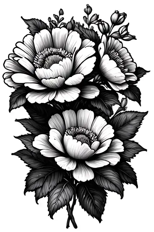 Birth Flower Bouquet