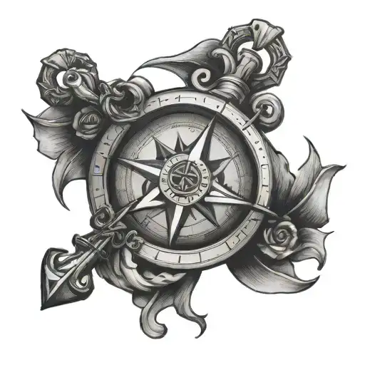 Paper Compass Anchor