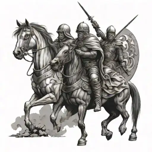 Resdents Evil 4 Horsemen Of The Apocalypse