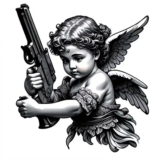 Cupid With A Gun