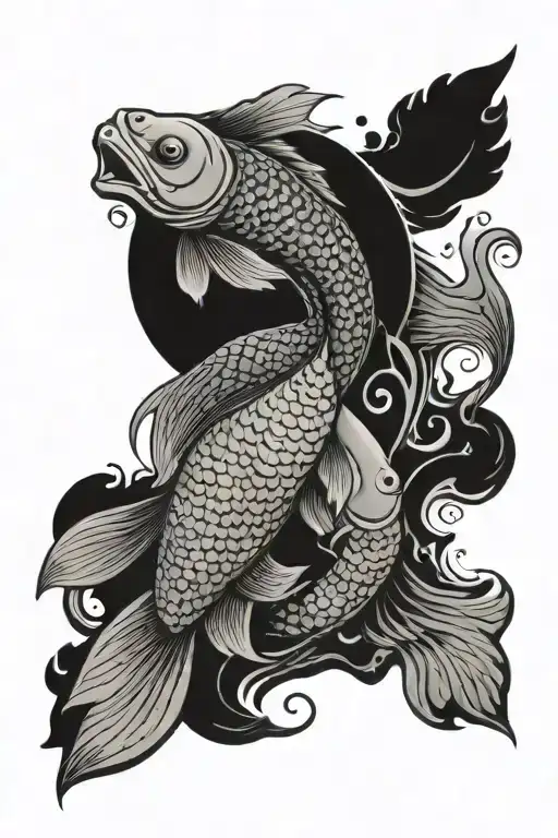 Pisces Fish Yin Yang