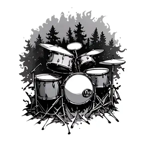 Burnt Forest Rip Drummer
