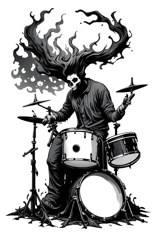 Burnt Forest Rip Drummer