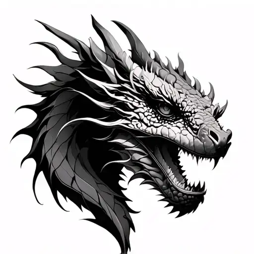 The Small Dragon Is The Composition Of The Human Brain