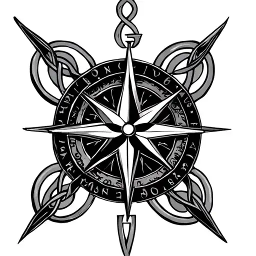 Compass Celtic Knot