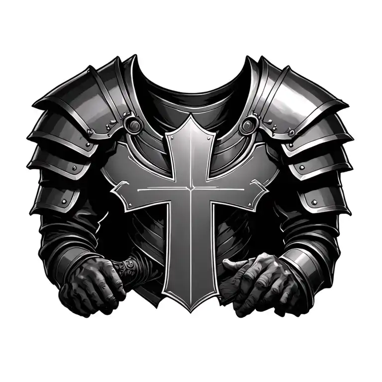 Full Armor Of God With Cross