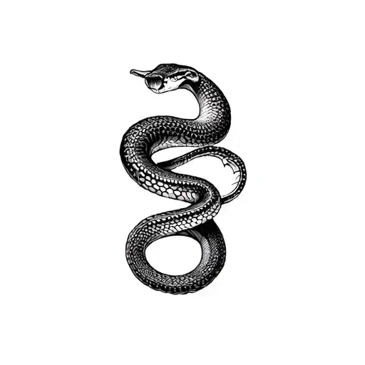 Coverup Snake Coiled