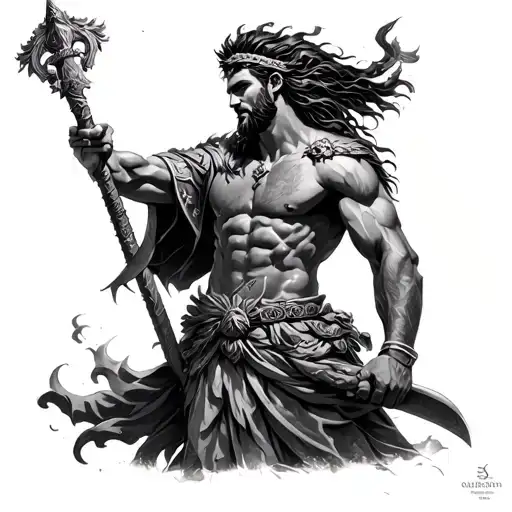 Greek Mythology Warrior