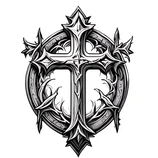 Christian Templary Cross