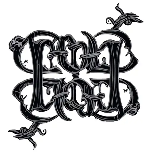 Two Word Ambigram Generator