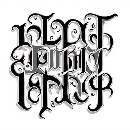 Two Word Ambigram Generator