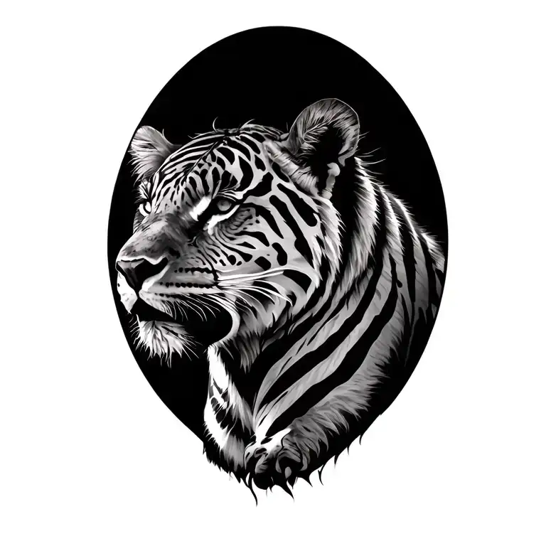 Safari Back Left Shoulder Piece