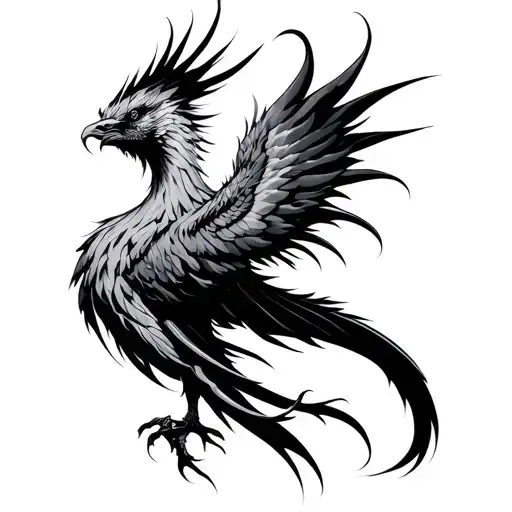 Fine Line Phoenix Rising