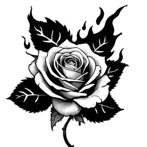 Rose And Fire Coming