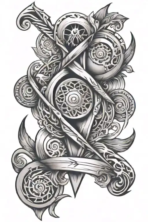 Infinity Arrow Design