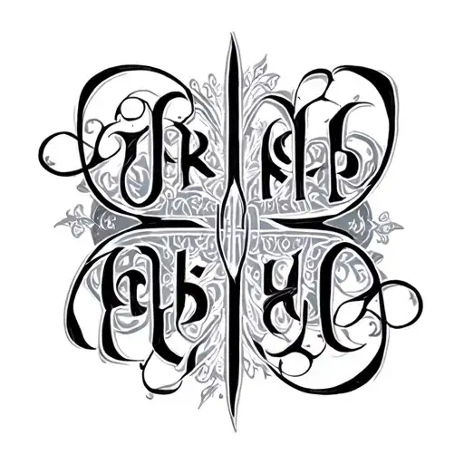 Two Word Ambigram Generator