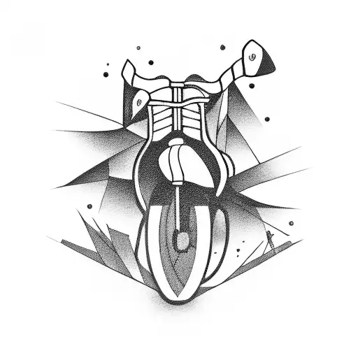 Road Bike Mixed With A Guitar