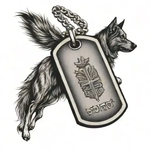 Military Dog Tag