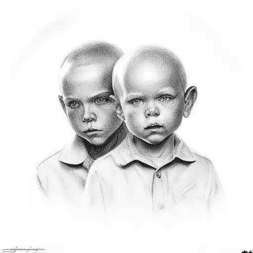 Portrait Of The Two Sons