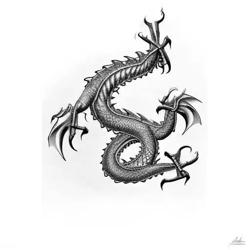 Dragon Forearm Sleeve