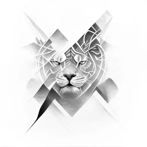 Abstract Lines Different Lengths And Widths