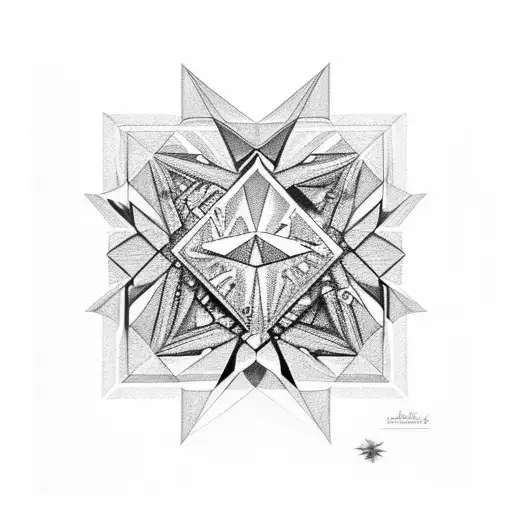 Carbon Squeezed Into A Diamond