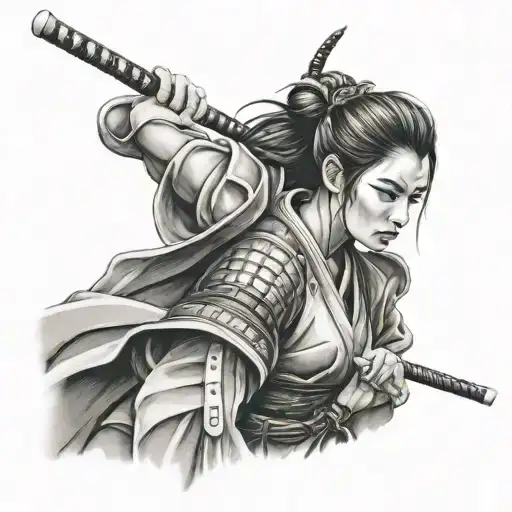 Realistic Samurai Female