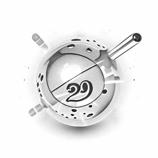 Cards 8 Ball Gun Money