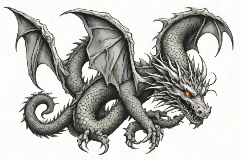 Low Detail Dragon