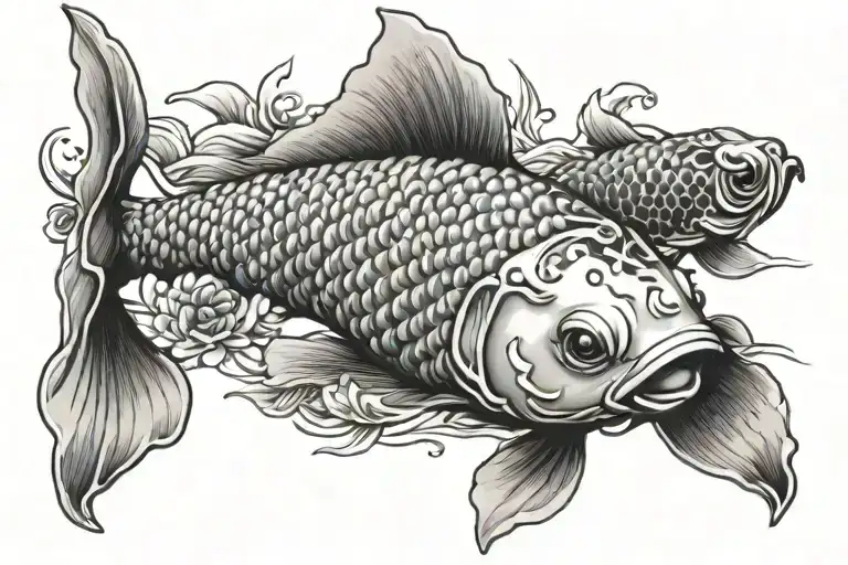 Koi Fish And Proverbs