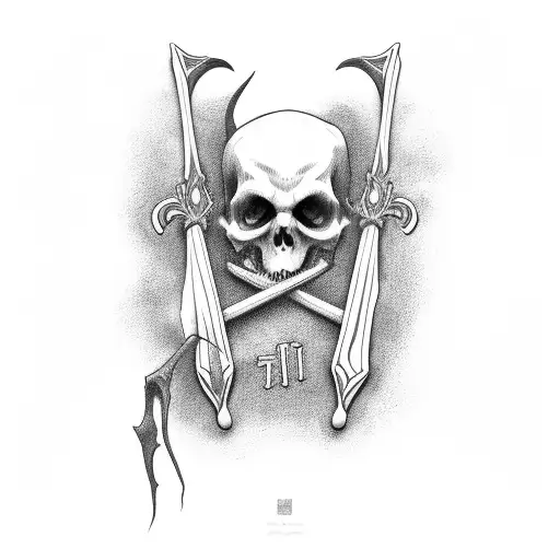 Grim Reaper With Si-fi Scythe