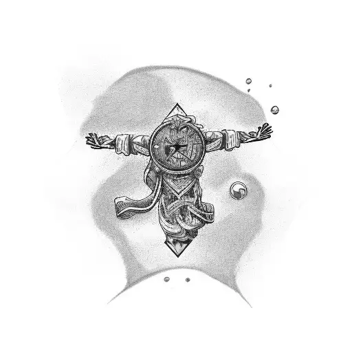 Incorporate The Quote 'I Was Once Lost But Now Am Found' Into A Cross Design