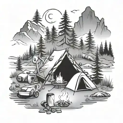 Camping Scene