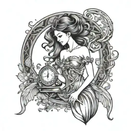 Virgo Woman Holding Vibra Scales Balancing Life