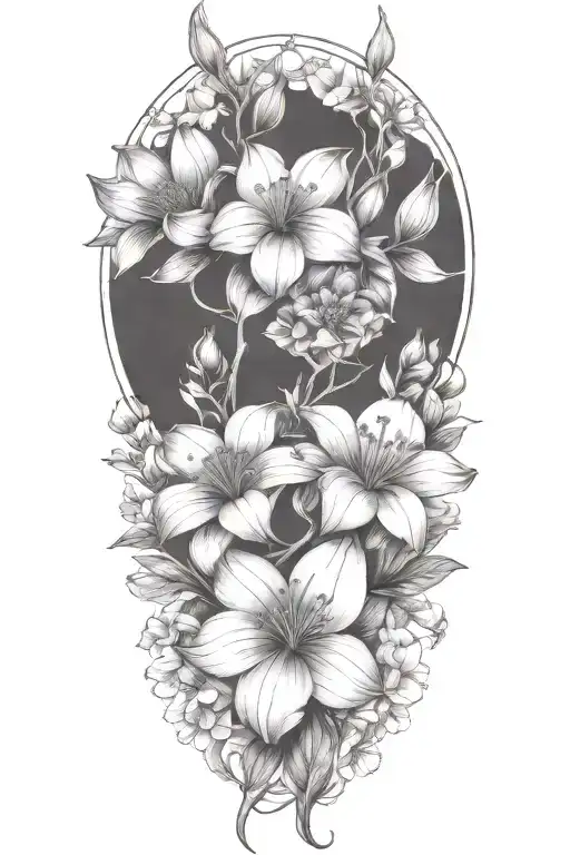 May October August Birth Flower