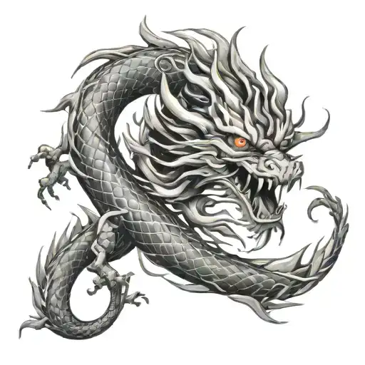 Chinese Dragon Wrapped