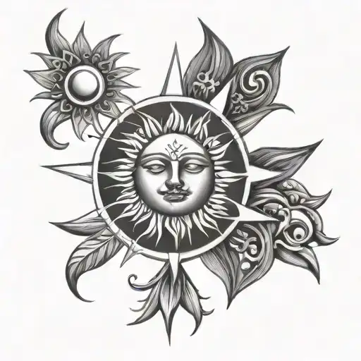 Moon Sun Star