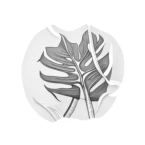 Monstera Plant Sleeve