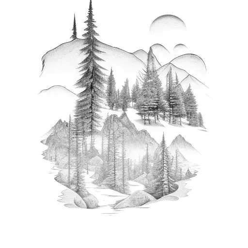 Nature Landscape Full Sleeve