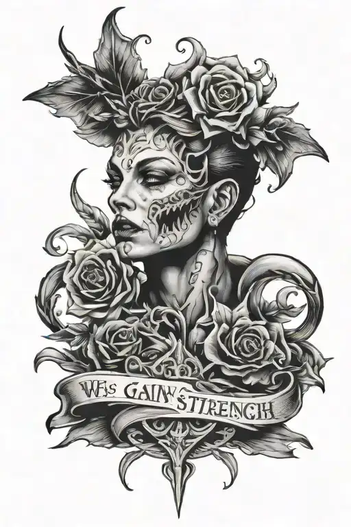 We Gain Strength From The Madness We Survive My Battle