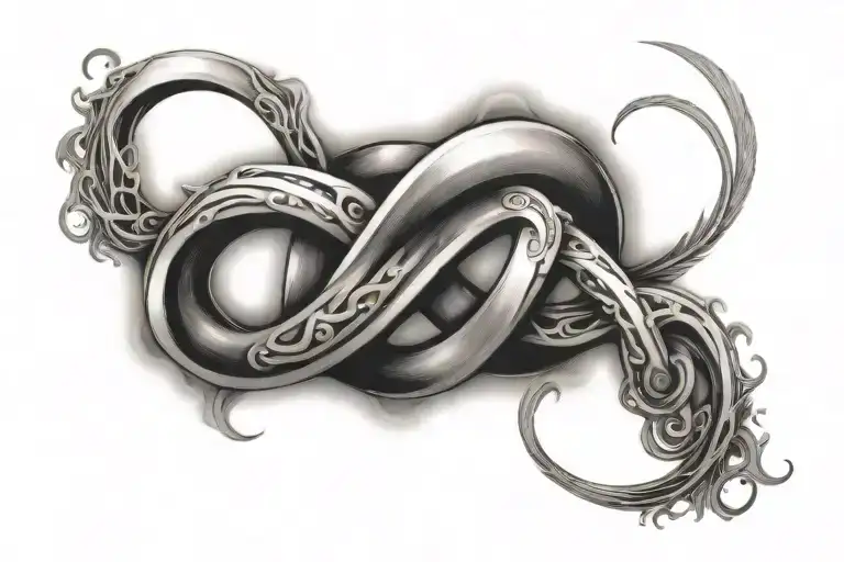 Infinity Symbol Intertwined