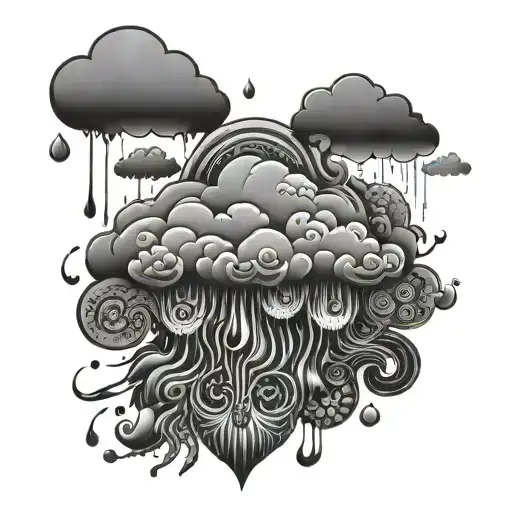 Rain Cloud Ornamental