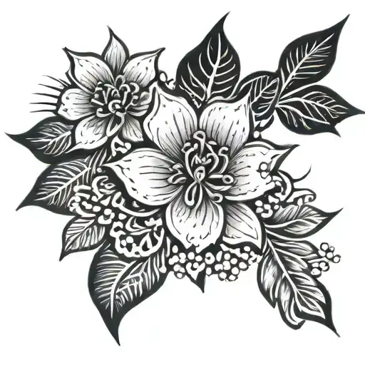 A Delicate Floral Design Incorporating The Name 'Vaishali' On Your Neck