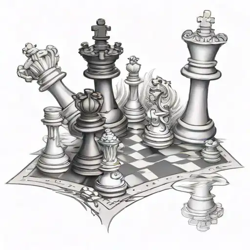 Chess On Ice And Golf