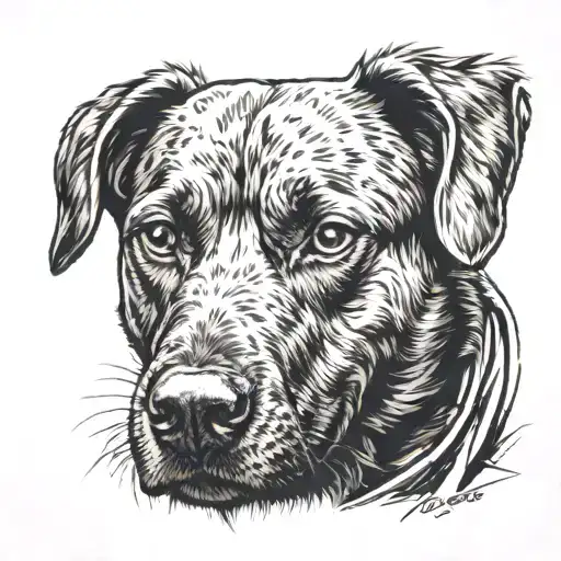 A Portrait Of The Client's Dog Wearing A Basketball Jersey